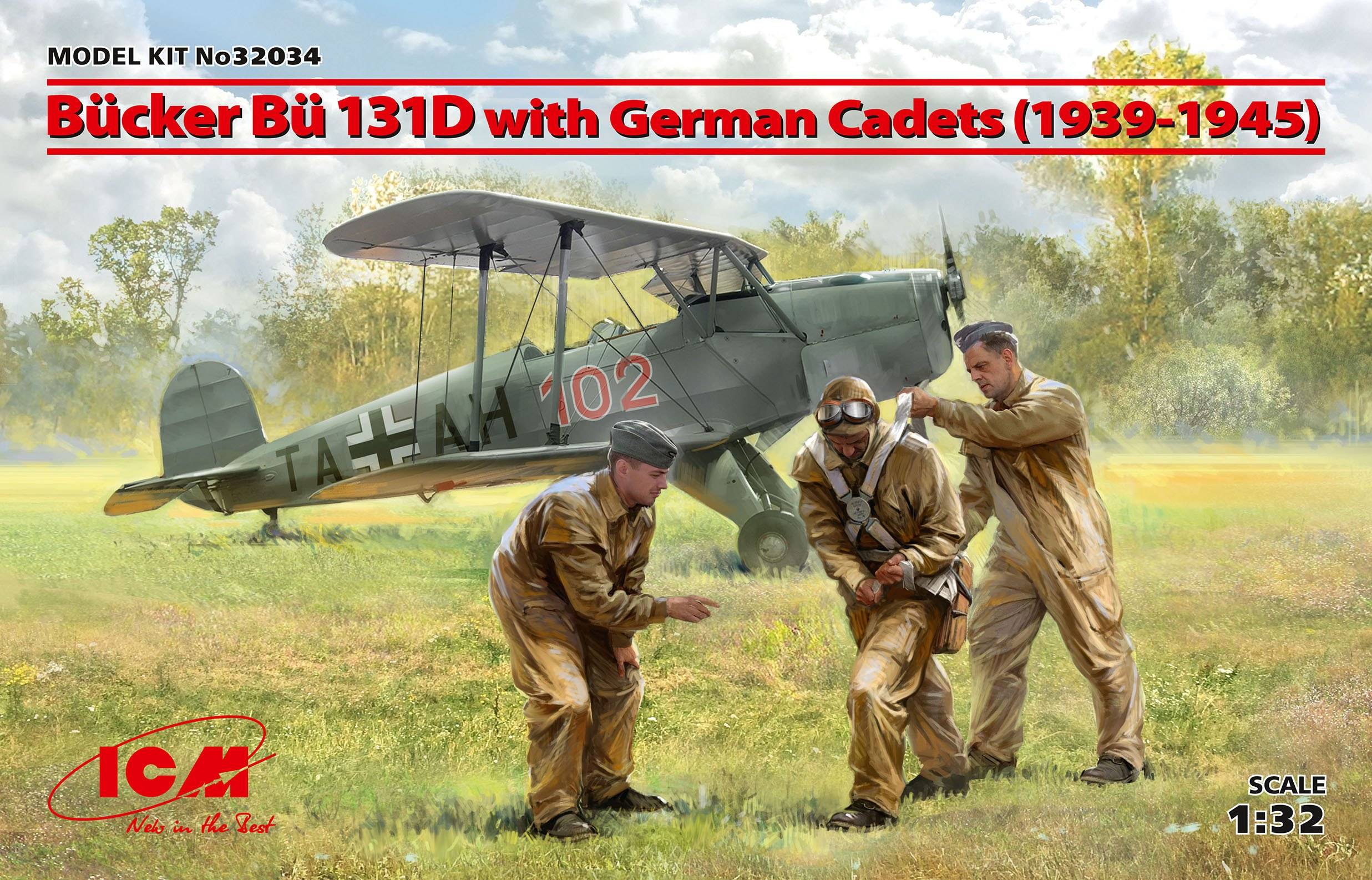 Bücker Bü 131D with German Cadets (1939-1945)