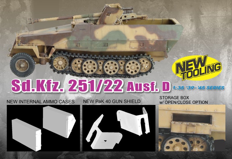 Sd.Kfz. 251/22 Ausf D. Tank Destroyer – Image 4