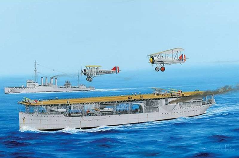 US Navy CV-1 Langley Aircraft Carrier – Image 4