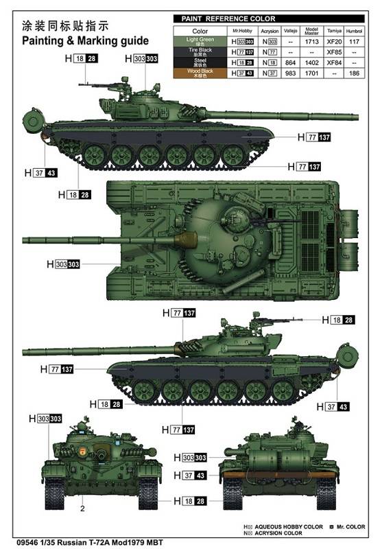 Russian T-72A Mod1979 MBT – Image 3
