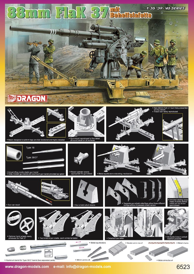 88mm Flak 37 mit Behelfslafette – Image 3