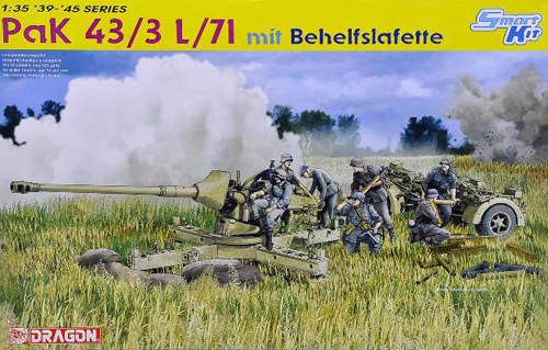 PAK 43/3 L/71 w/BEHELFSLAFETTE