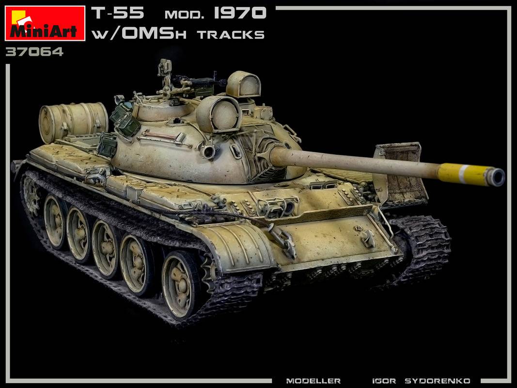 T-55 Mod. 1970 WITH OMSh TRACKS – Image 2