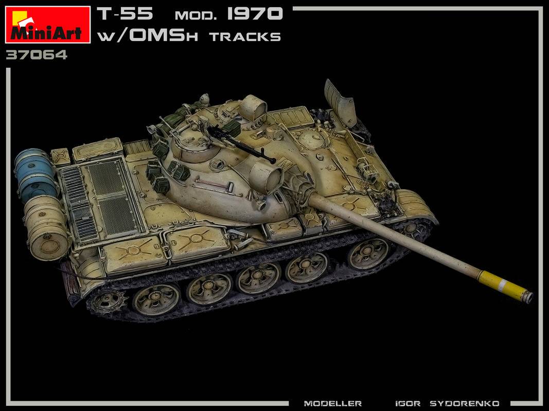 T-55 Mod. 1970 WITH OMSh TRACKS – Image 3