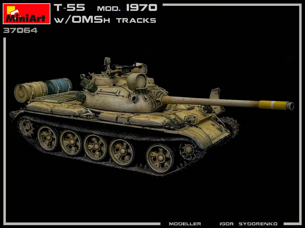 T-55 Mod. 1970 WITH OMSh TRACKS – Image 4