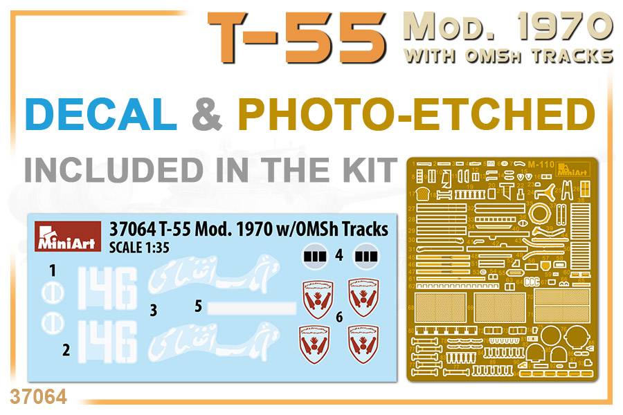 T-55 Mod. 1970 WITH OMSh TRACKS – Image 13
