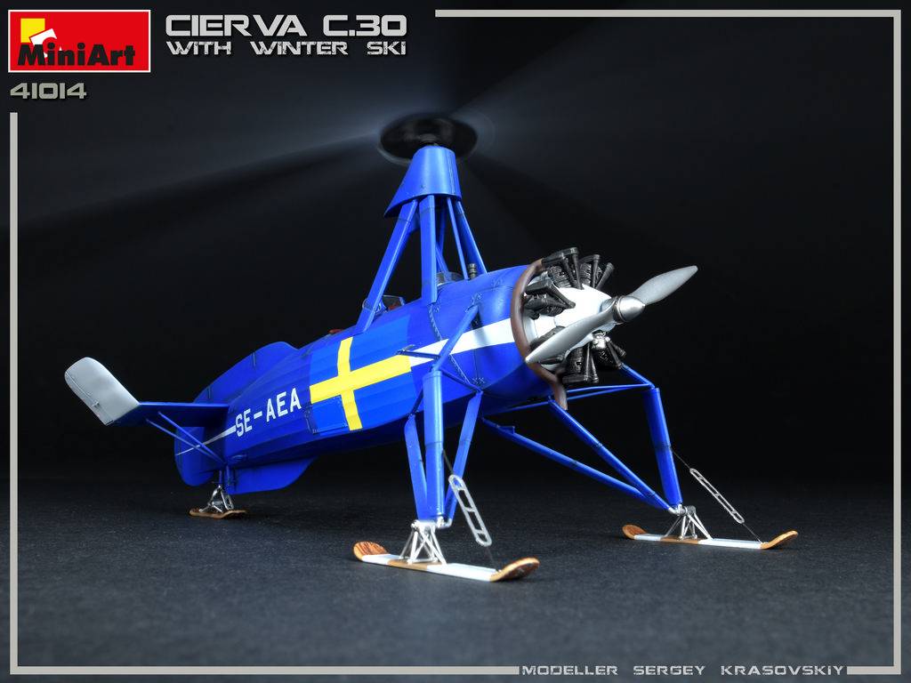CIERVA C.30 WITH WINTER SKI – Image 2