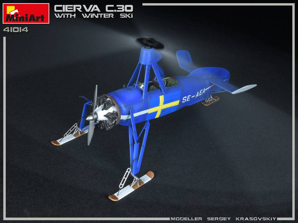 CIERVA C.30 WITH WINTER SKI – Image 8