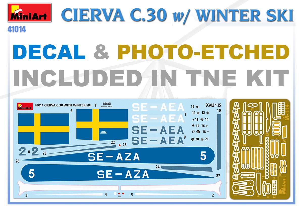 CIERVA C.30 WITH WINTER SKI – Image 20