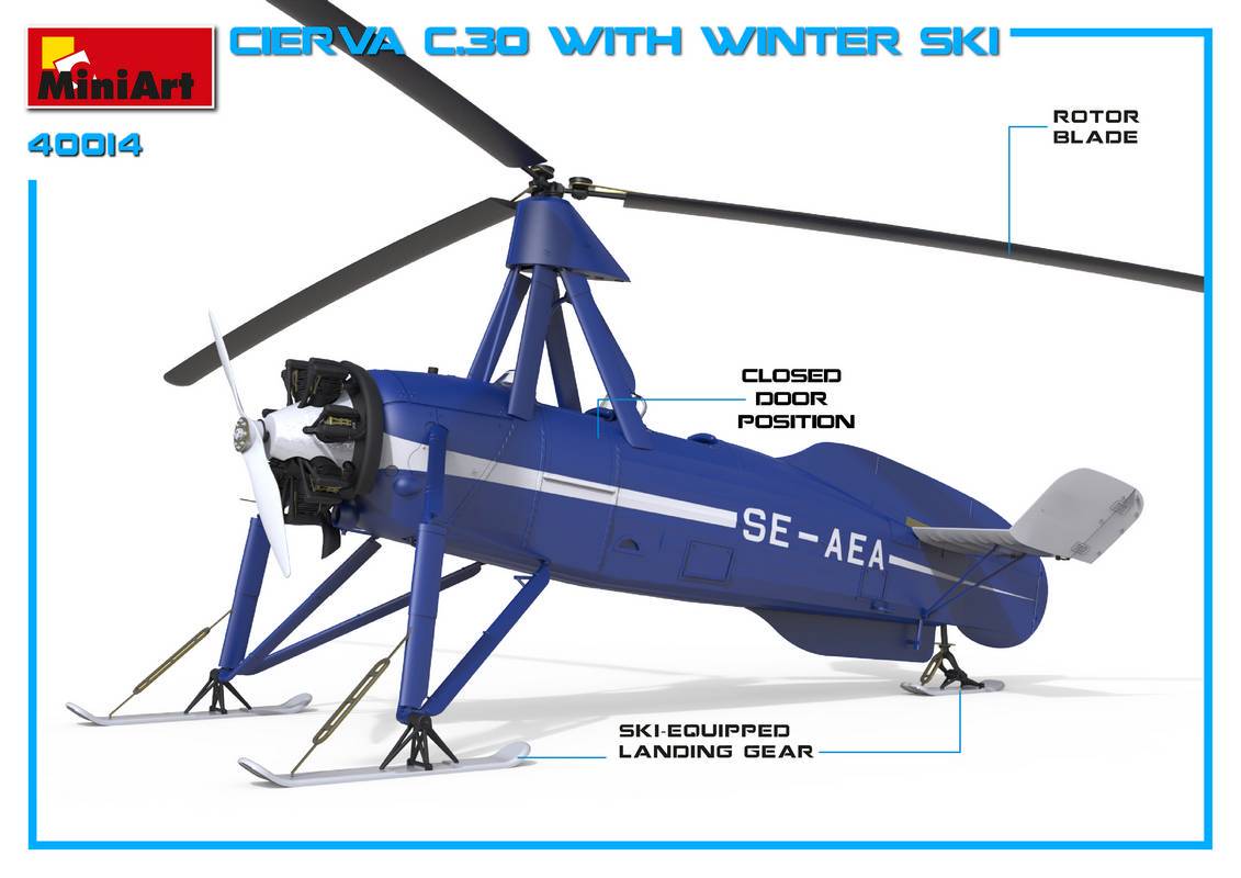 CIERVA C.30 WITH WINTER SKI – Image 21