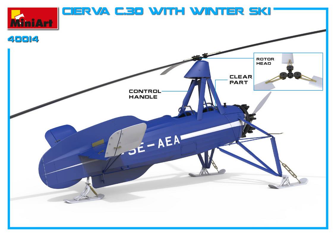 CIERVA C.30 WITH WINTER SKI – Image 22