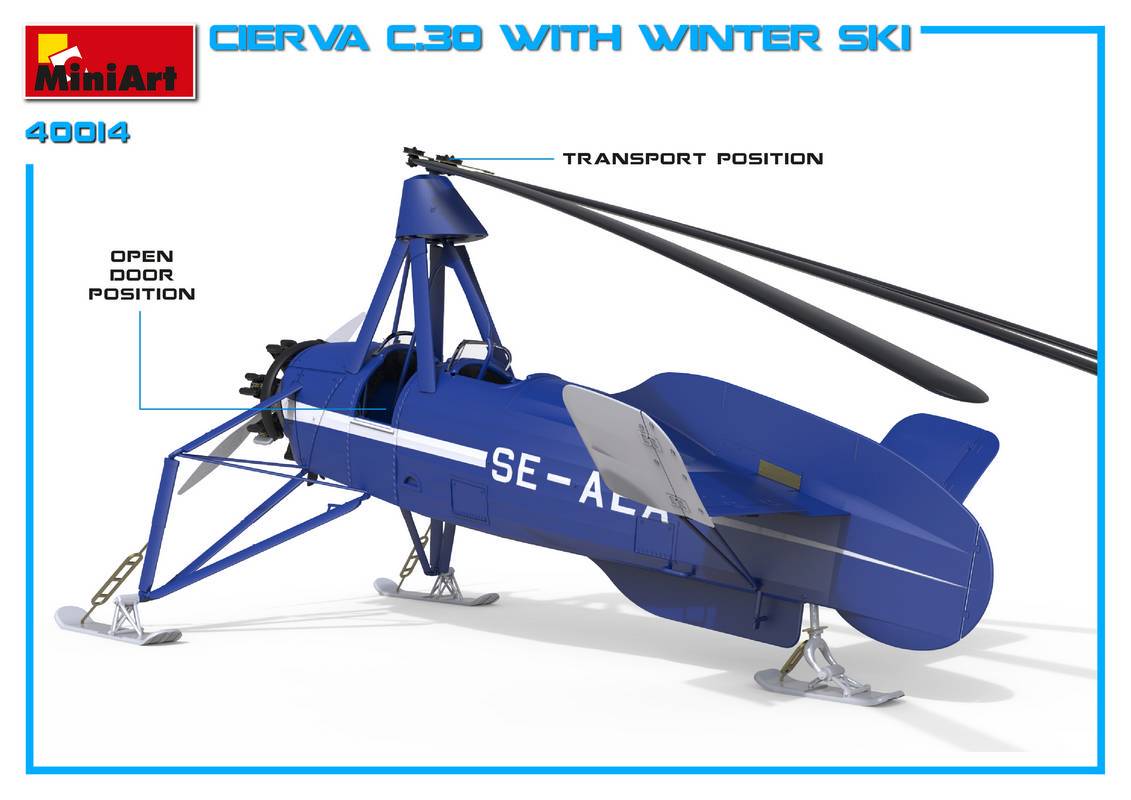 CIERVA C.30 WITH WINTER SKI – Image 23