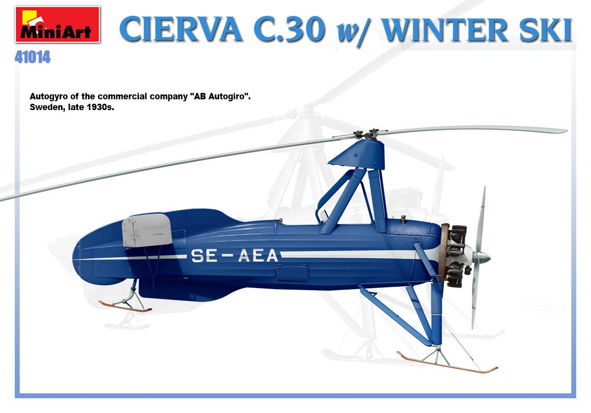 CIERVA C.30 WITH WINTER SKI – Image 26