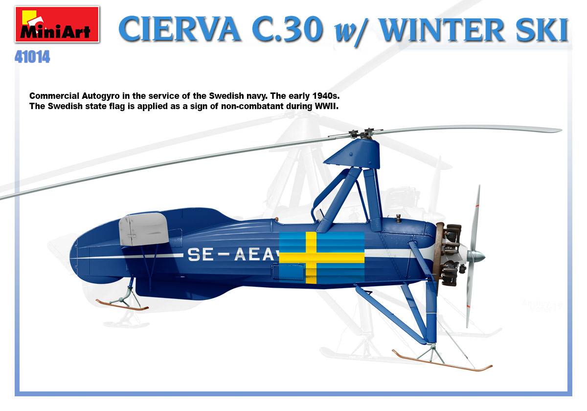 CIERVA C.30 WITH WINTER SKI – Image 27