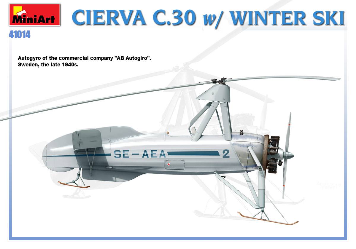 CIERVA C.30 WITH WINTER SKI – Image 28