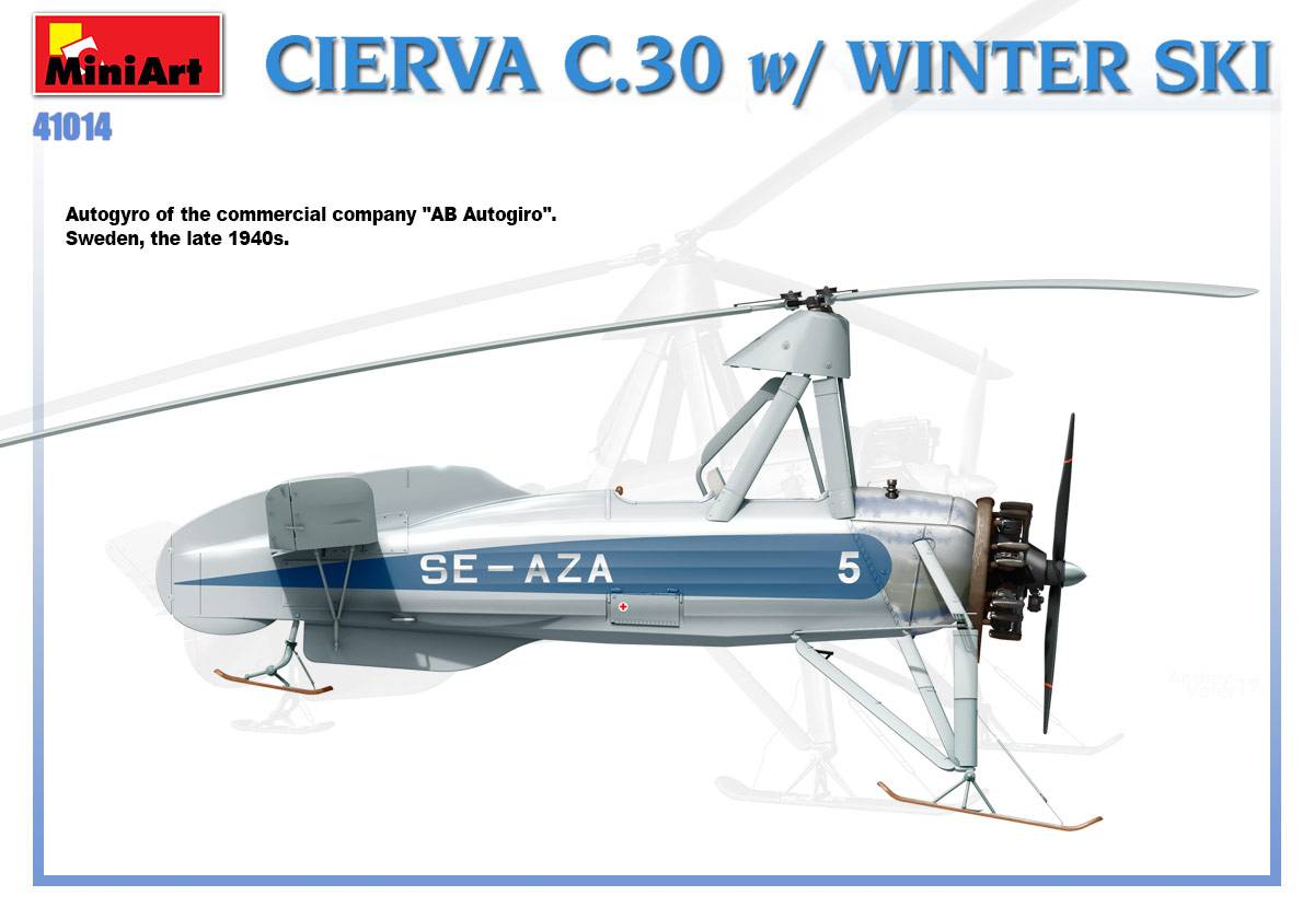 CIERVA C.30 WITH WINTER SKI – Image 29