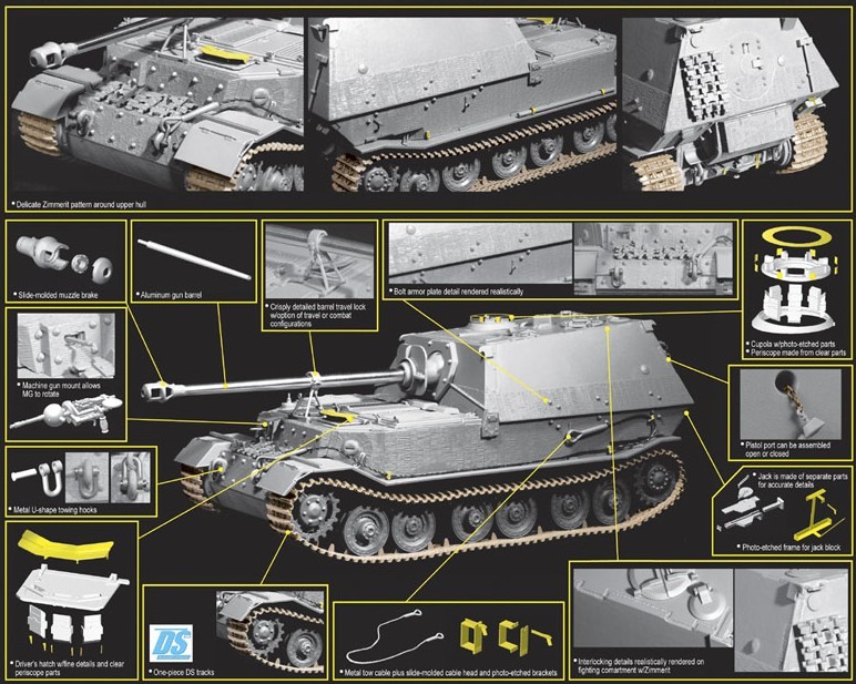 Sd.Kfz.184 ELEPHANT W/ ZIMMERIT – Image 2