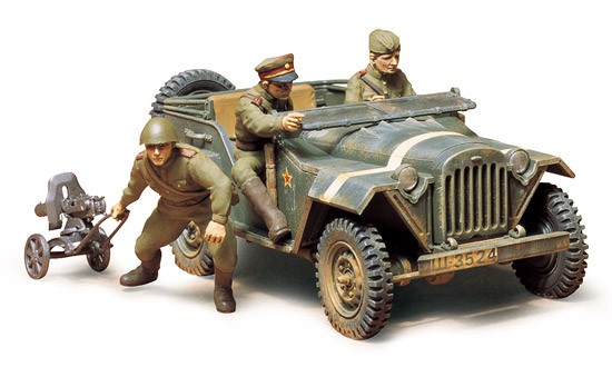 Russian Field Car GAZ67B w/Figures – Image 2