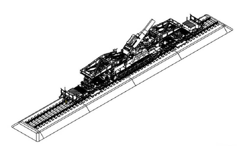 German KARL-Geraet 040/041 on Railway Transport Carrier – Image 2