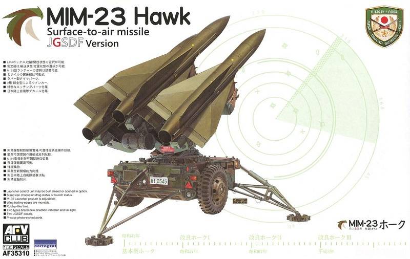 MIM-23 Hawk Surface-to-air missile JGSDF Version