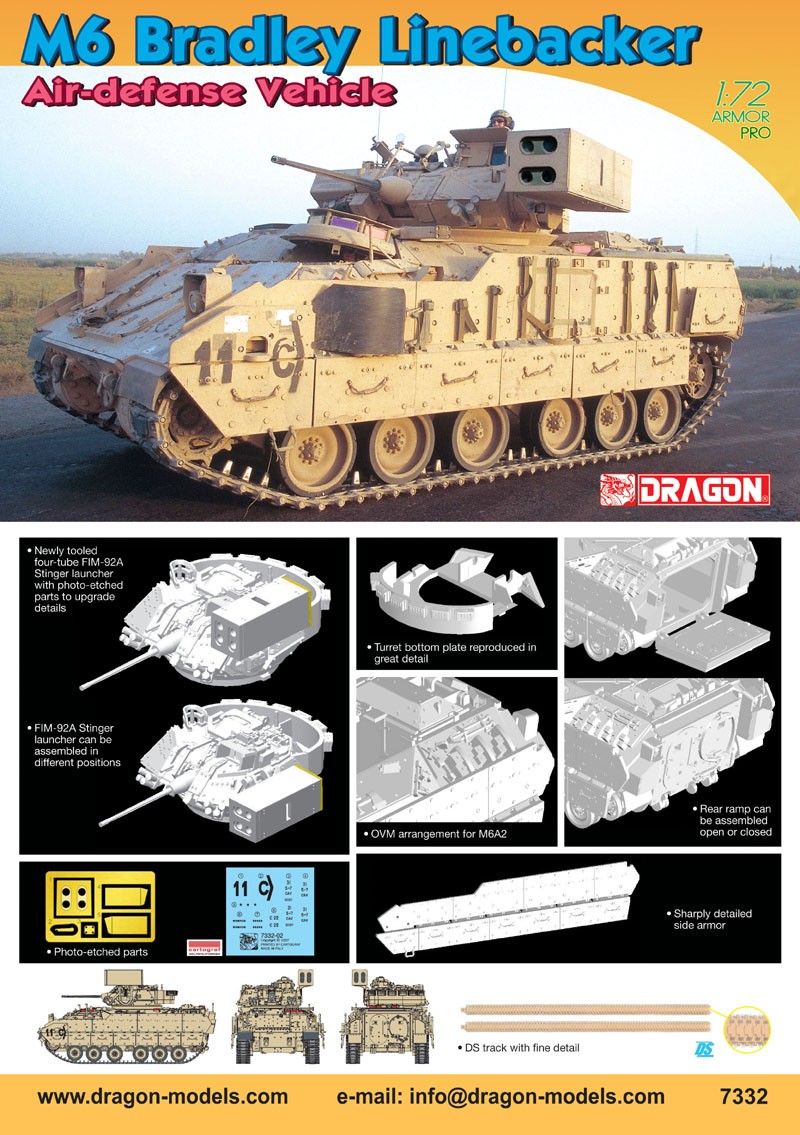 M6 Bradley Linebacker Air Defence vehicle – Image 3