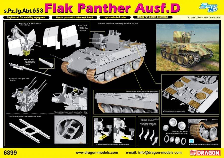 FLAK PANTHER Ausf.D s.Pz.Jg.Abt.653 – Image 2