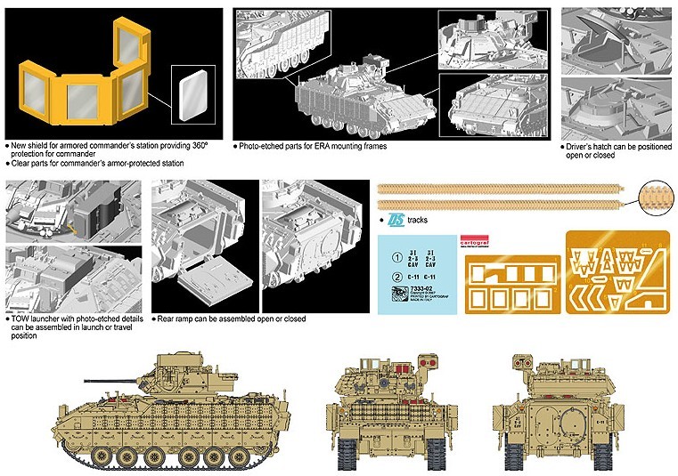 M3A2 ODS Bradley W/ERA – Image 2