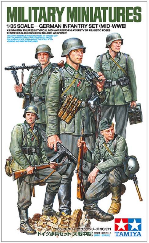 German Infantry Set (Mid-WWII)