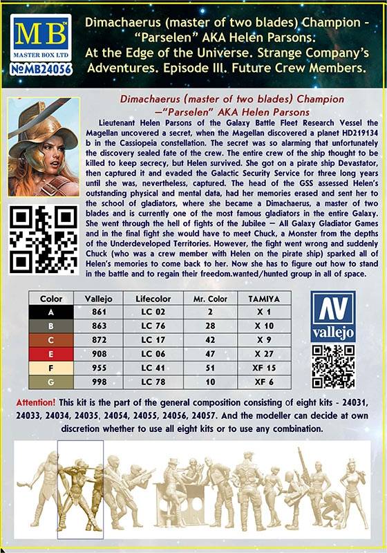 Dimachaerus (master of two blades) Champion – "Parselen" AKA Helen Parsons – Image 2