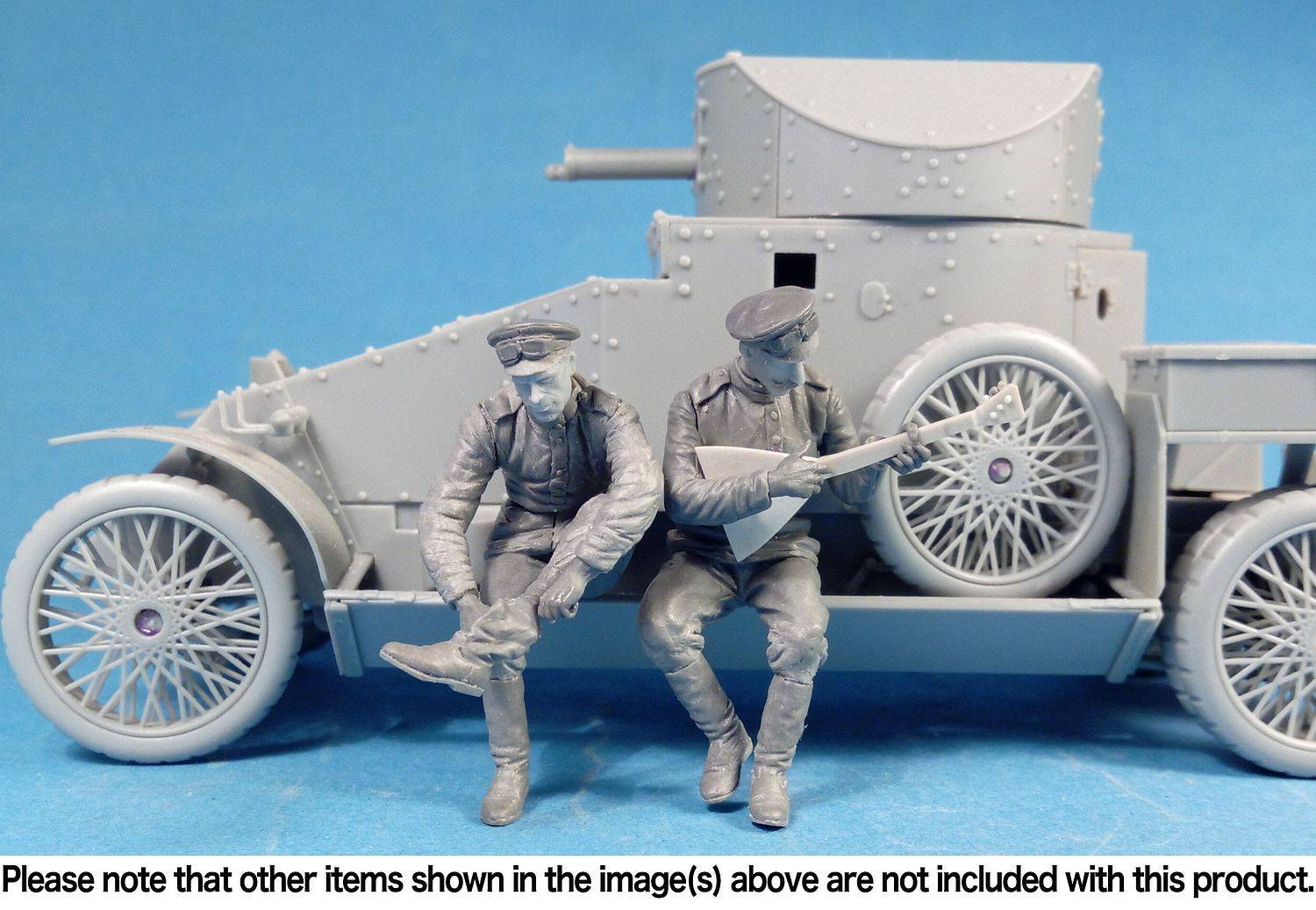 Imperial Russian Automobile Machine Gun Platoon Crewman Wearing Boots – Image 2