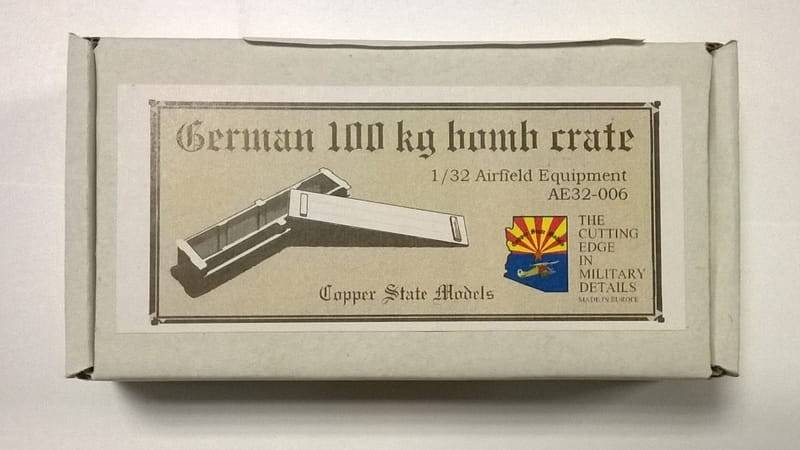 German 100kg bomb crate