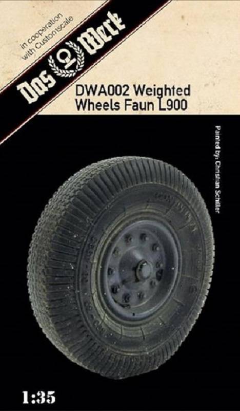 Weighted tires for Faun L900