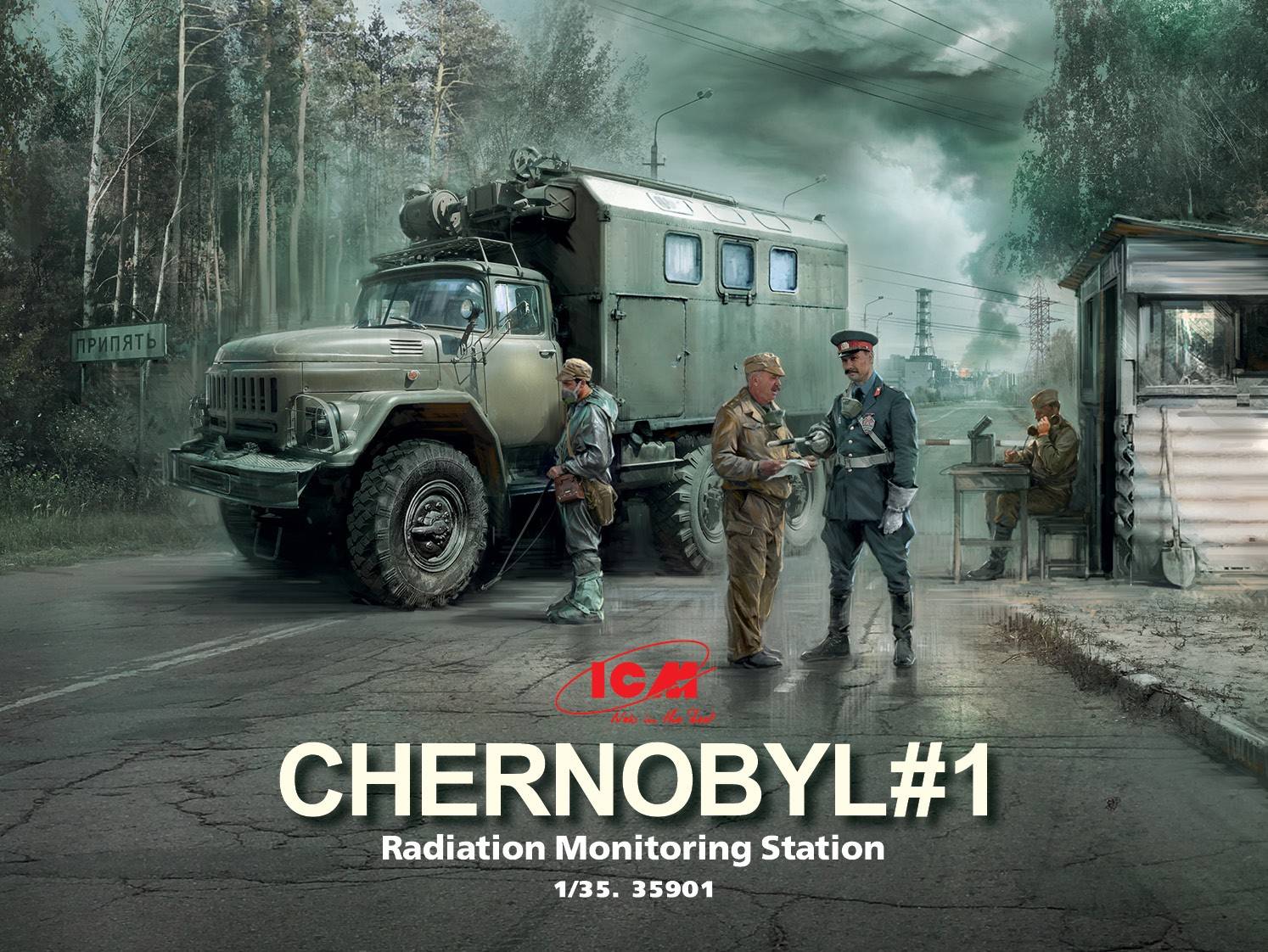 Chernobyl 1 Radiation Monitoring Station