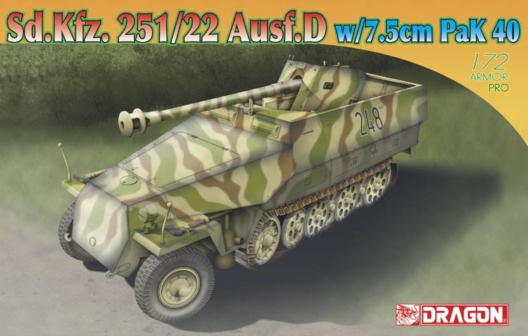 Sd.Kfz.251/22 Ausf.D w/7.5cm Pak40