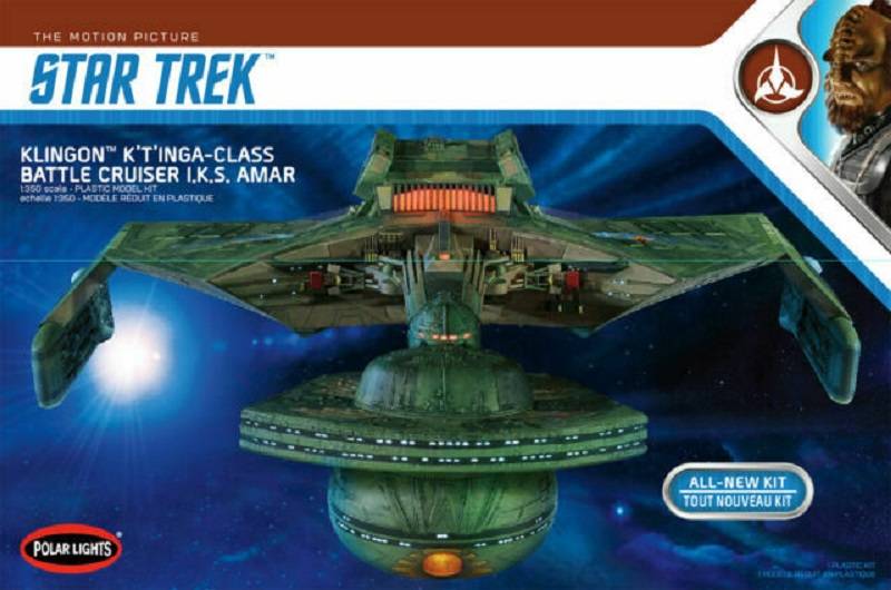 Star Trek Klingon K't'inga Class Battle Cruiser IKS Amar