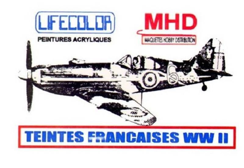 TEINTES FRANCAISES AVIONS WWII