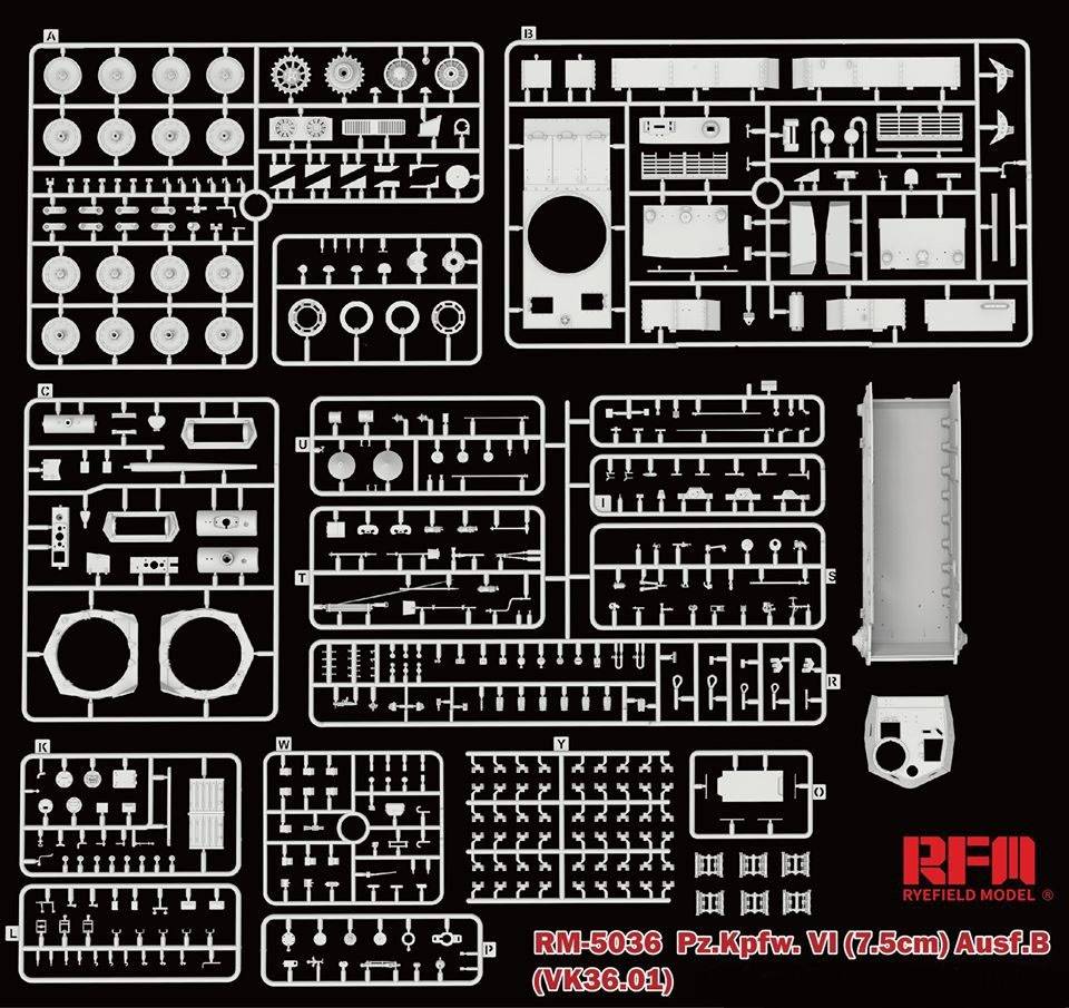 Pz.Kpfw.VI (7,5cm) Ausf.B (VK36.01) w/ workable track links – Image 4