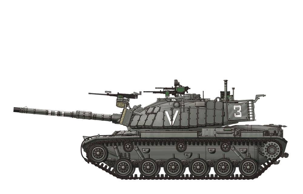 Israel Main Battle Tank Magach 6B GAL – Image 13