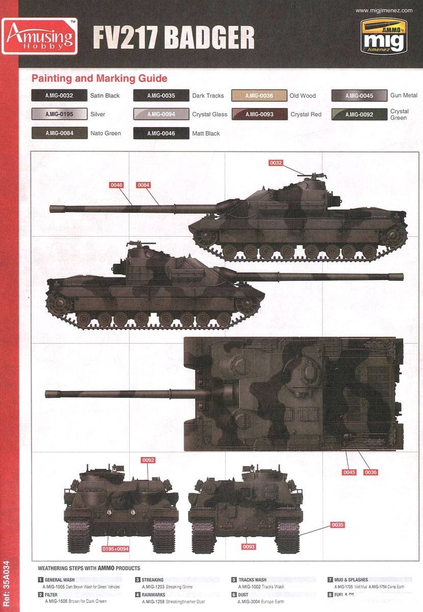 FV 217 Badger British Heavy tank Destroyer – Image 20