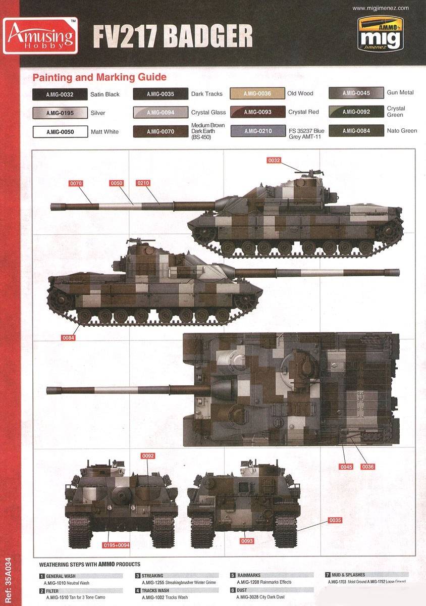 FV 217 Badger British Heavy tank Destroyer – Image 21