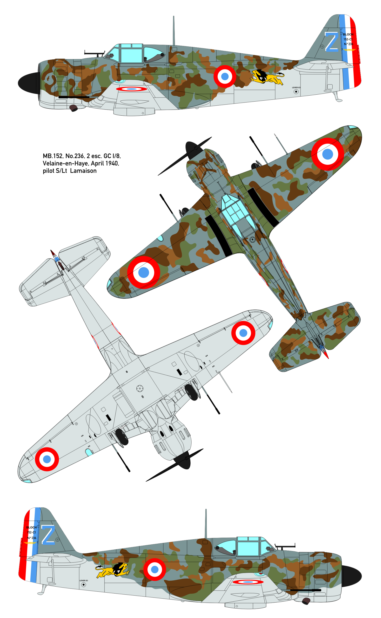 Marcel Bloch MB.152 LATE – Image 14
