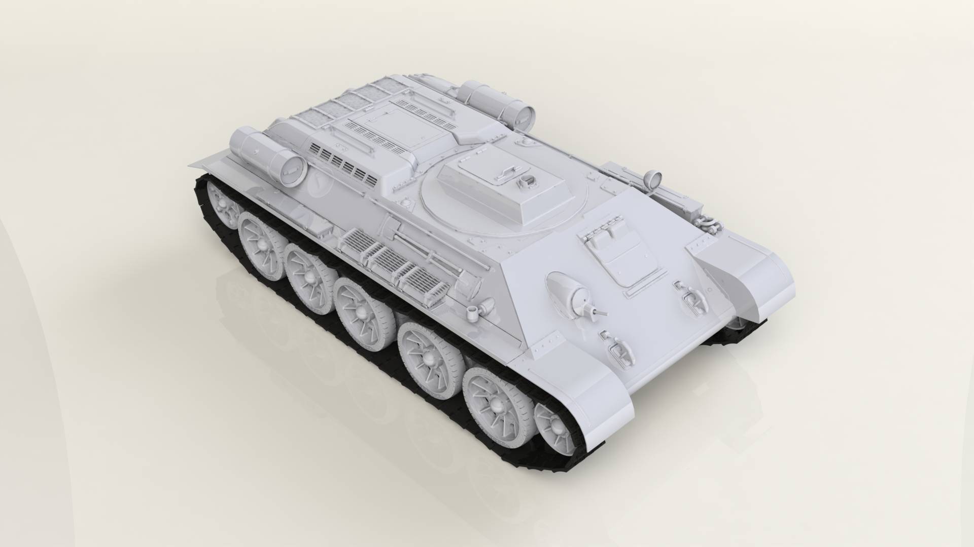 T-34 “Tyagach” Model 1944 Soviet Recovery Machine – Image 2
