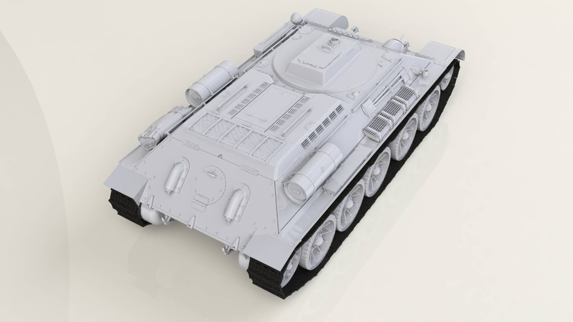 T-34 “Tyagach” Model 1944 Soviet Recovery Machine – Image 3