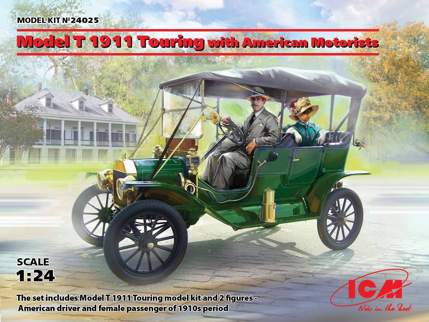 Model T 1911 Touring with American Motorists