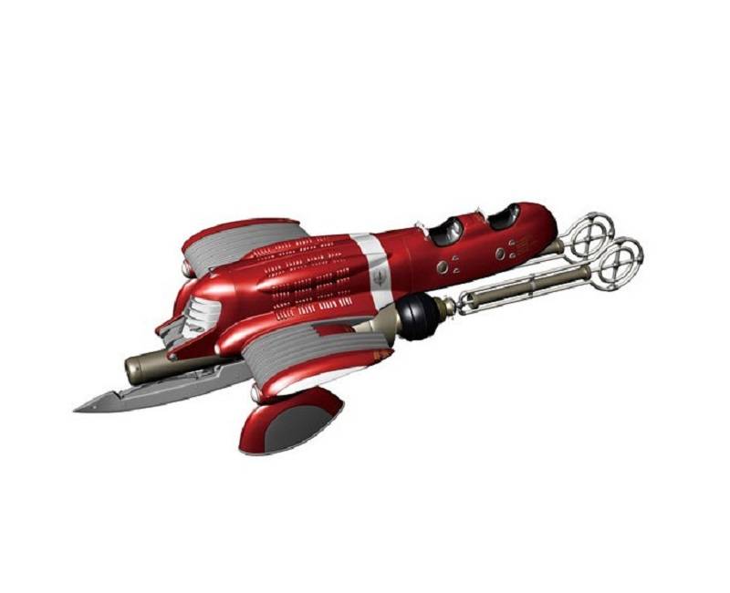 Last Exile Tatiana's Vanship & Fam's Vespa – Image 2