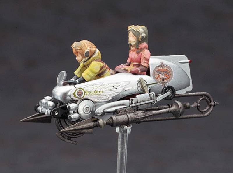Last Exile Tatiana's Vanship & Fam's Vespa – Image 9
