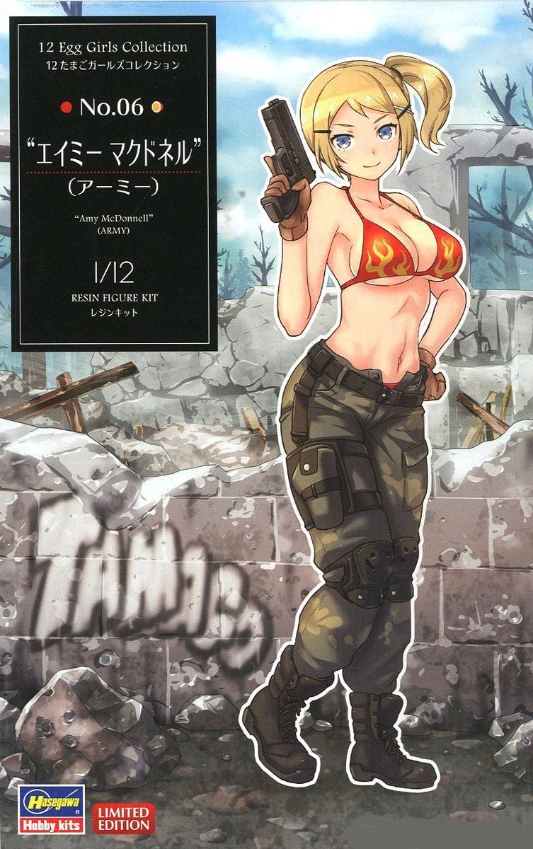 12 Egg Girls Collection No.06 `Amy McDonnell` (Army)