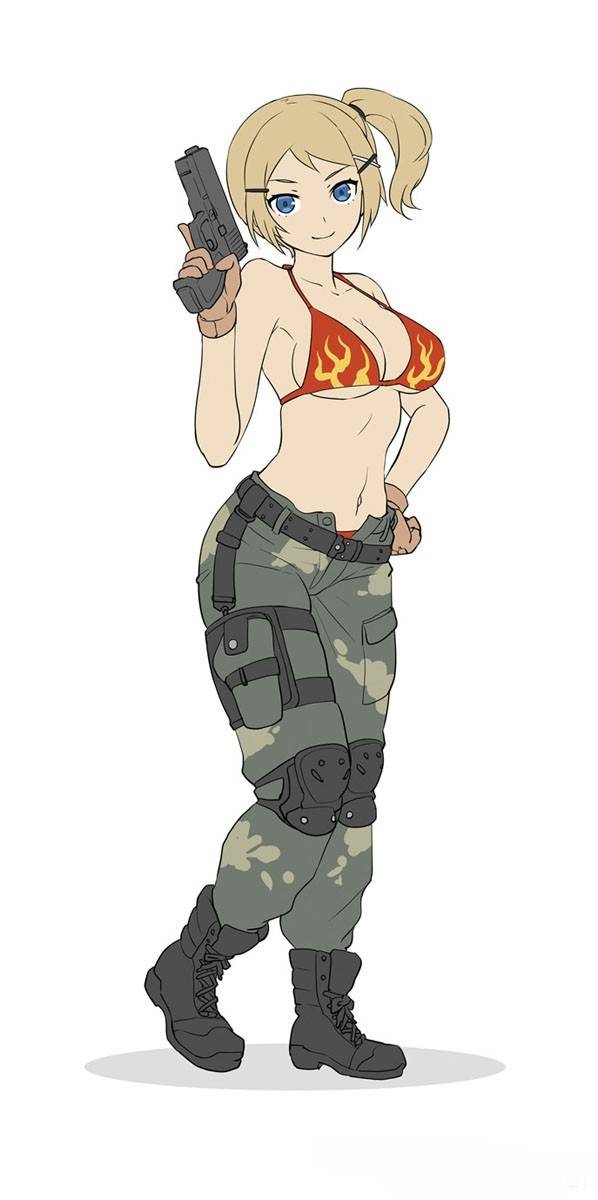 12 Egg Girls Collection No.06 `Amy McDonnell` (Army) – Image 6