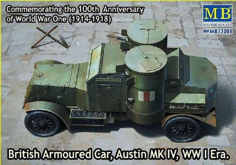 British Armoured Car Austin MK IV WW I Era