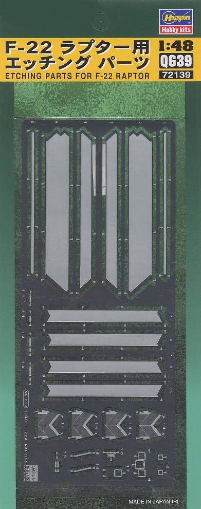 F-22 Raptor Photo-Etched Parts